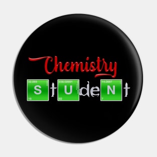 Chemistry Student Pin