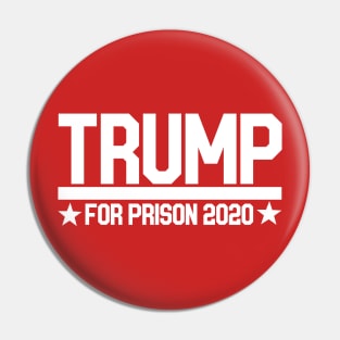 TRUMP for prison 2020 Pin