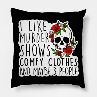 Murder Shows, True Crime! Pillow