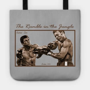 The Rumble In The Jungle Tote