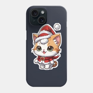 Cat Christmas Phone Case