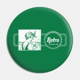 Retro Lemon-Lime Ad Pin