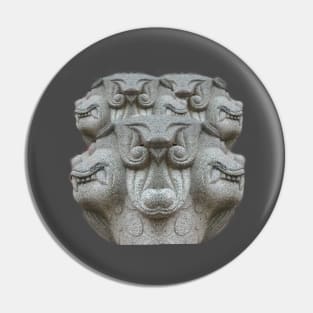 Stone statue Pin