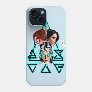 Geralt’s Girls Glow Phone Case