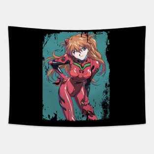 Evangelion - Asuka Langley - Vintage Tapestry