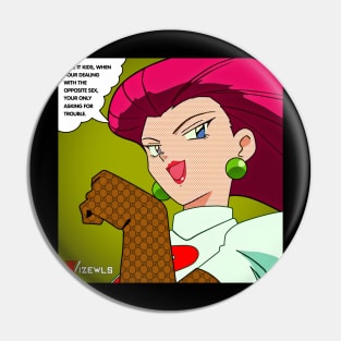 Jessie - Team Rocket Pop Art Pin