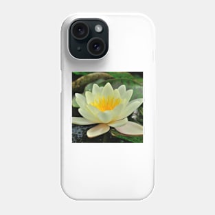 Vibrant Yellow Lotus Phone Case