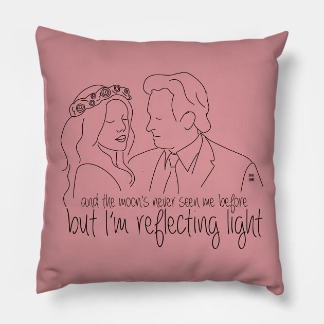 Luke can waltz Pillow by Gabi Veiga