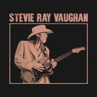 Stevie Ray Vaughan // Vintage Style Design T-Shirt