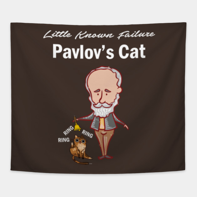 Pavlov S Cat Little Known Failure Funny Design Art For Cat Lovers