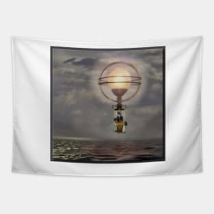 The Steampunk Balloon Tapestry