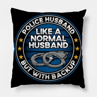 Police Husband Like a Normal Husband But With Backup Pillow