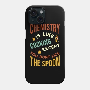 Funny Chemistry is Like Cooking Phone Case