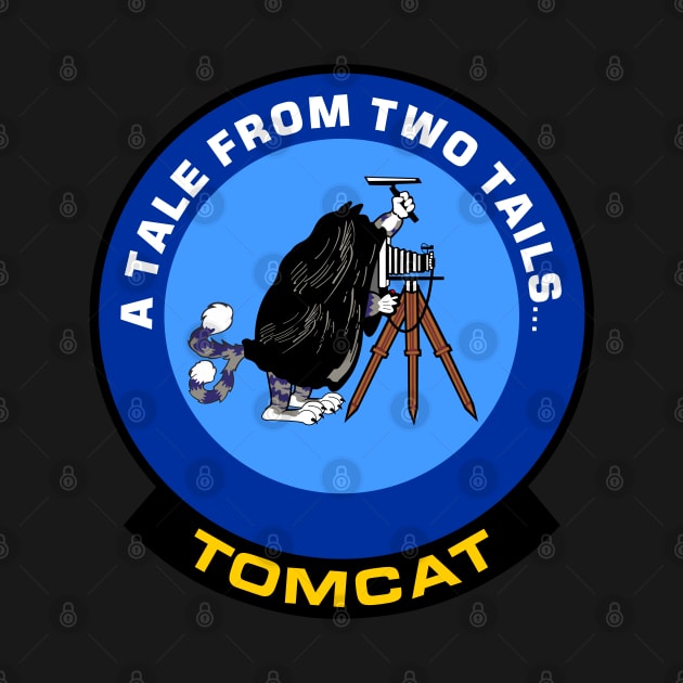 F-14 Tomcat - A Tale From Two Tails... - Blue Clean Style by TomcatGypsy