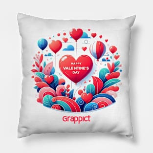 Valentines Day Celebrate Pillow