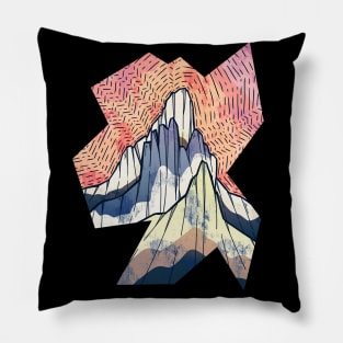 The three stone peaks Pillow