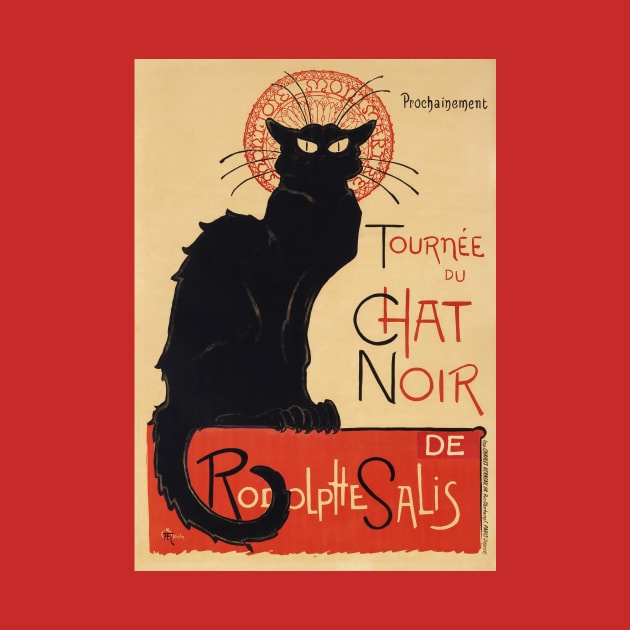 Tournee du Chat Noir by Theophile Alexandre Steinlen by MasterpieceCafe