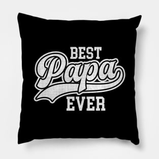 Best papa Ever baseball style Pillow