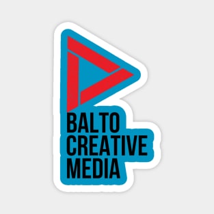 Balto Creative Media Vertical Logo Magnet