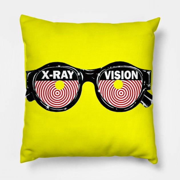 X-Ray Vision Pillow by Pop Fan Shop