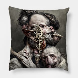 Horror Portrait #13 Pillow