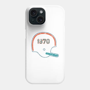 Miami Dolphins Year Founded Vintage Helmet Phone Case