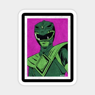 GREEN RANGER - Mighty Morphin Power Rangers (Pop Art) Magnet