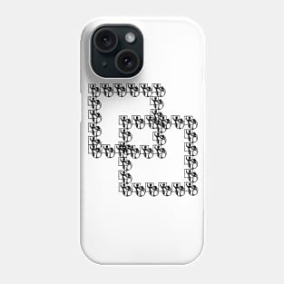 LL Interlock BLK Phone Case