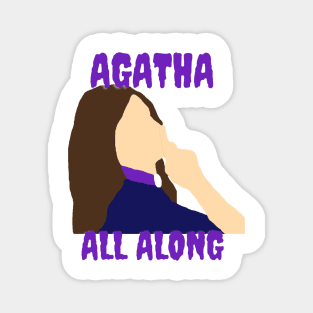 Agatha All Along Magnet