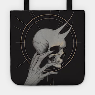 Devil's skull Tote