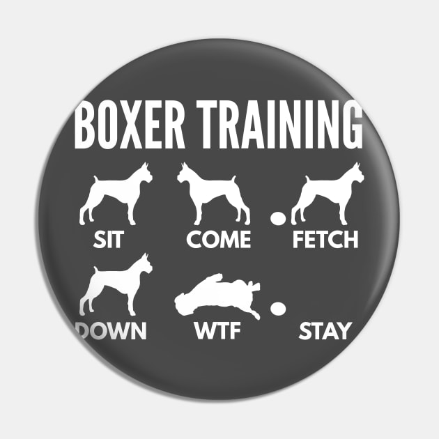 Boxer Training Boxer Dog Tricks Pin by DoggyStyles
