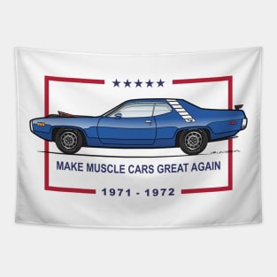 muscle cars great again Tapestry