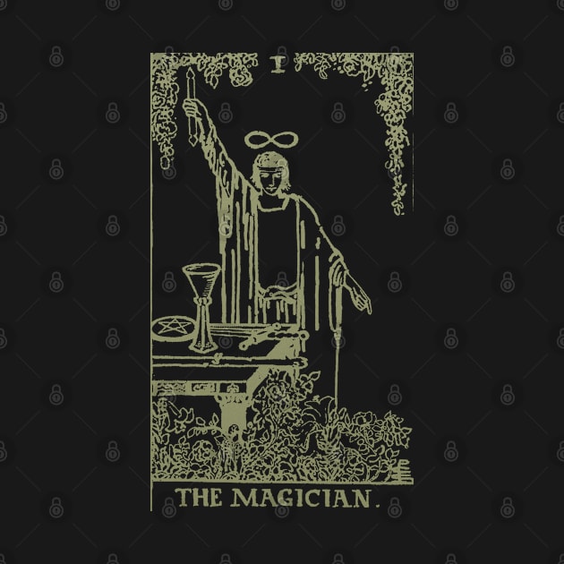 Golden Tarot - The Magician by tetratarot