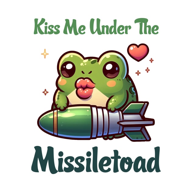 Kiss Me Under The Missile Toad Illustration by Dmytro