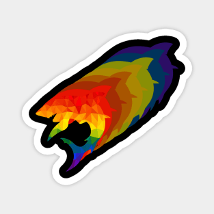 Rainbow Shark Magnet