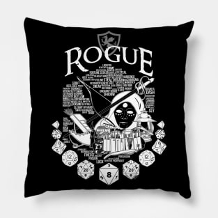 RPG Class Series: Rogue - White Version Pillow