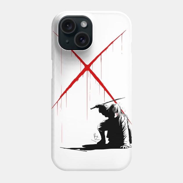 Samurai Art Phone Case by Hellustrations