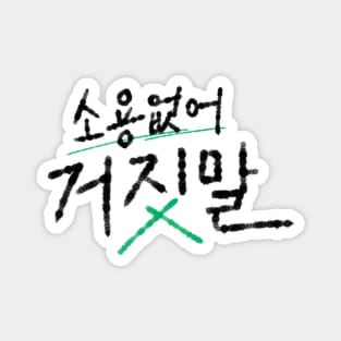 My Lovely Liar Korean Drama Magnet