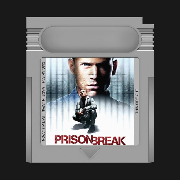 Prison Break Game Cartridge by PopCarts