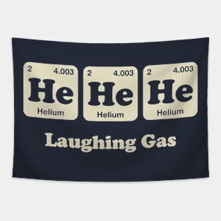 He He He Laughing Gas Periodic Table Tapestry