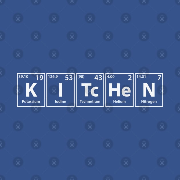 Kitchen (K-I-Tc-He-N) Periodic Elements Spelling by cerebrands