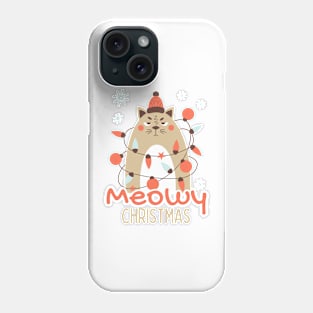 Meowy Xmas Phone Case