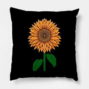 The sunflower Pillow