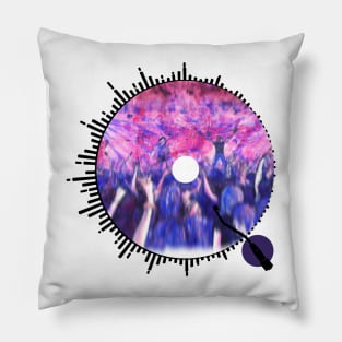 Concert Vinyl Record Pillow