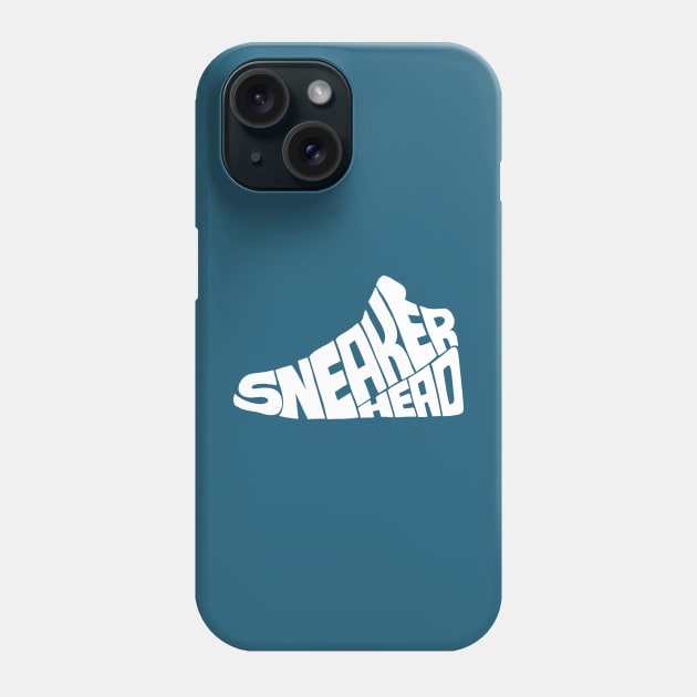 Sneakerhead white Phone Case by Seanings