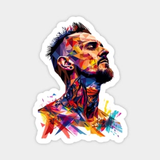 CM PUNK Lowpolly series WWE Magnet