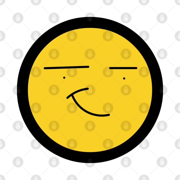 Yellow Smirk Face by Invingos