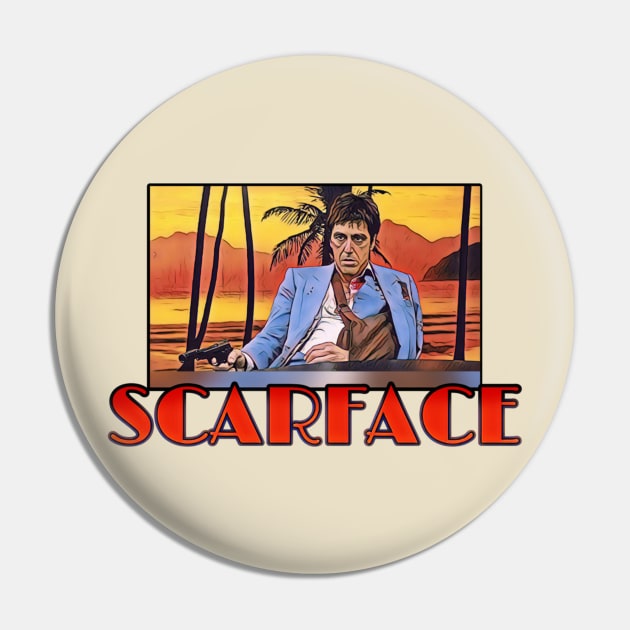 Scarface Pin by Jadielc