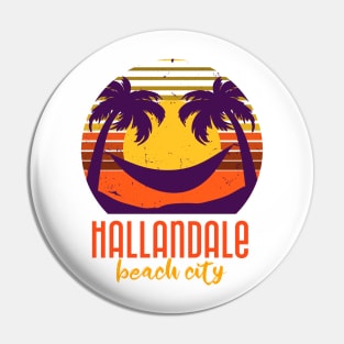 Hallandale Beach City Pin