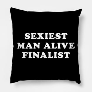 Sexiest Man Alive Finalist Pillow